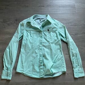 Cinch Button Down Shirt